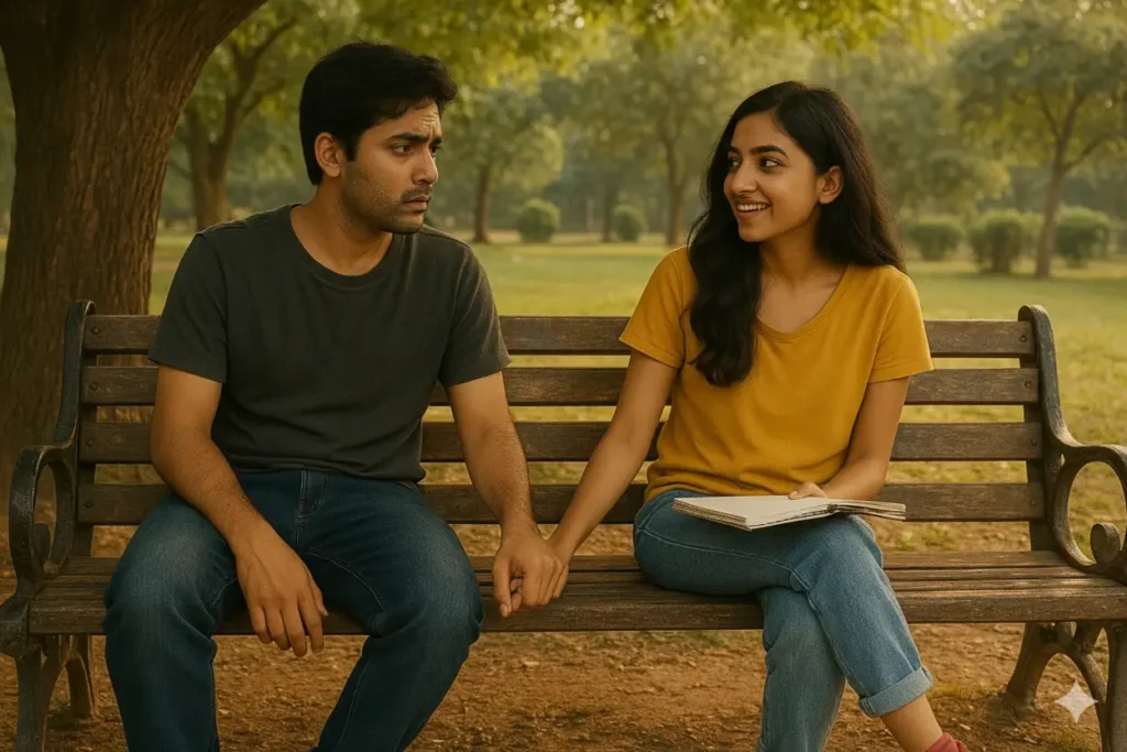 The Empty Park Bench That Knew Too Much Short love story